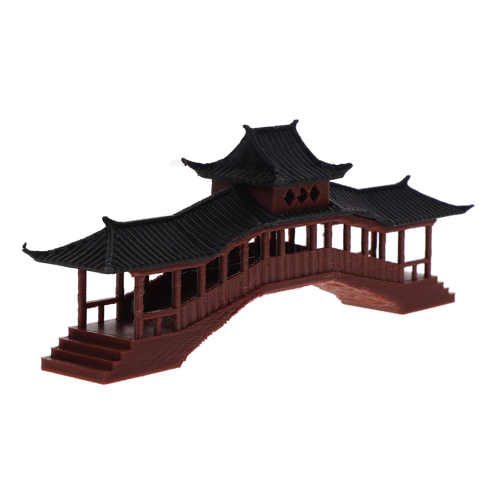 Marine Aquarium Mini - Mini Plastic Pavilion Statue Micro Landscape