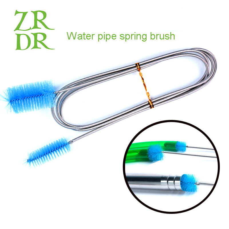 Marine Aquarium Glass Cleaner - Extension Water Pipe Brush Fish Tank