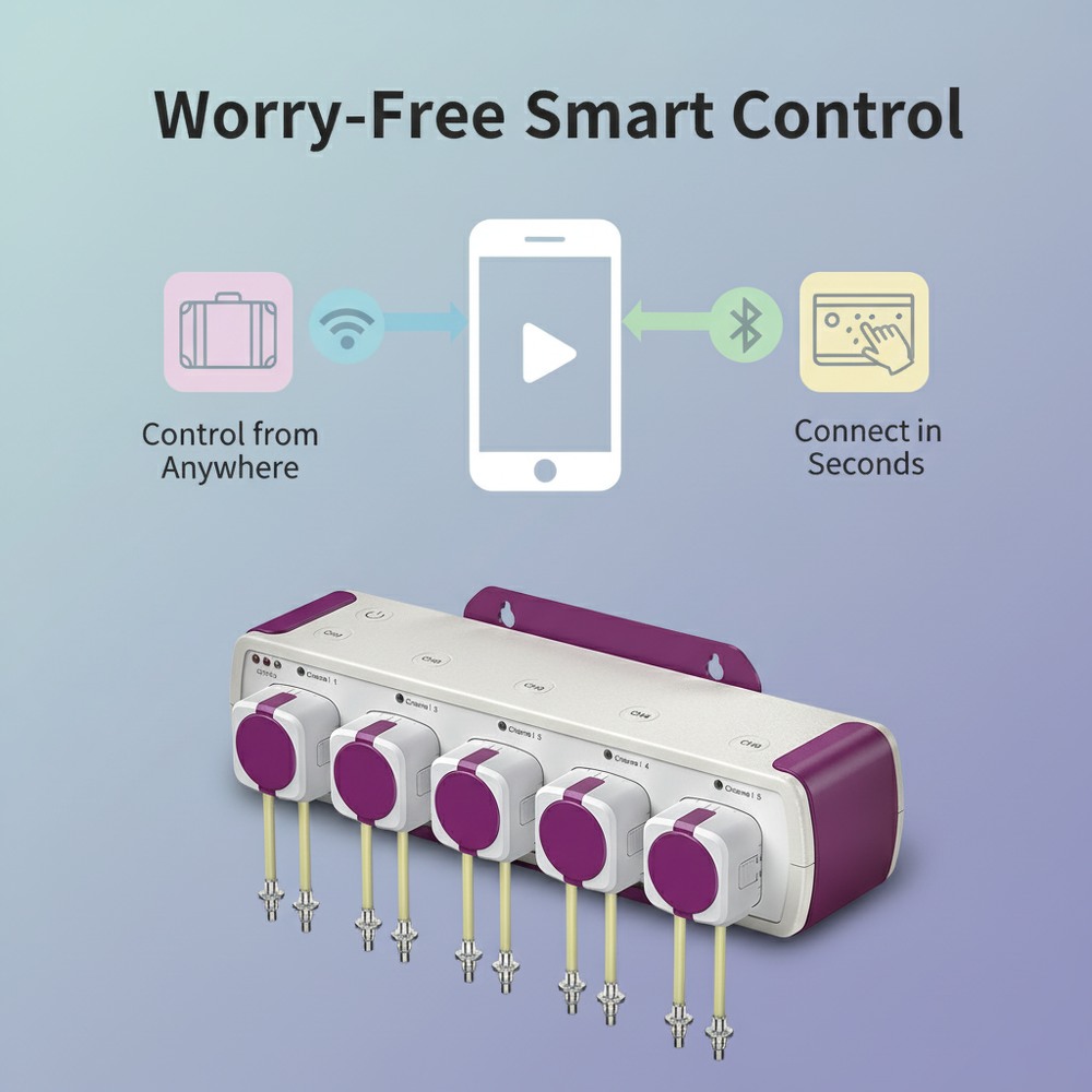 Smart Dosing Pump WiFi Bluetoo - Marine Aquarium Return Pump avis et prix