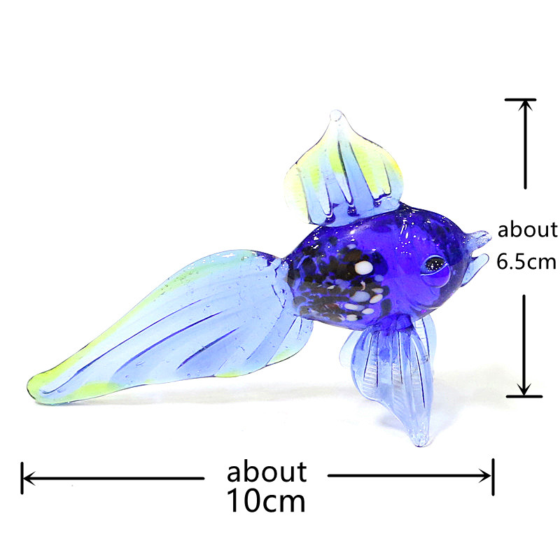 Murano Glass Sea Fish Mini Fig - Aquarium Marine Color avis et prix