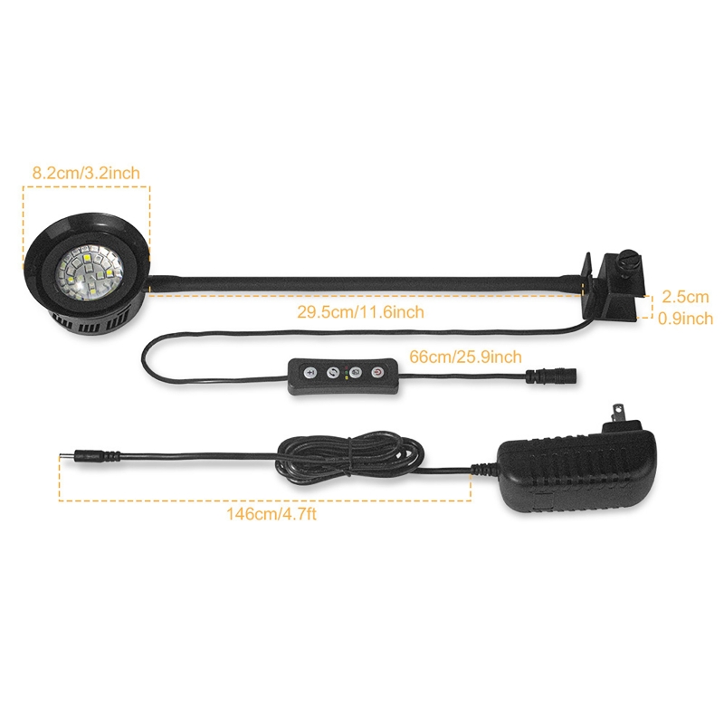 30W Aquarium LED Reef Light Di - Marine Aquarium Timing avis et prix