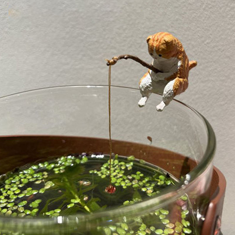 1Pc Creative Fishing Cat Fish  - Marine Aquarium Mini avis et prix