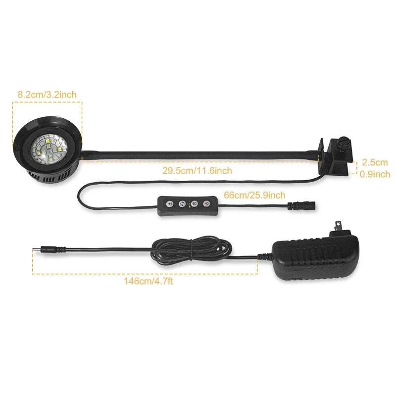 30W Dimmable Lighting Marine L - Marine Aquarium Timing avis et prix