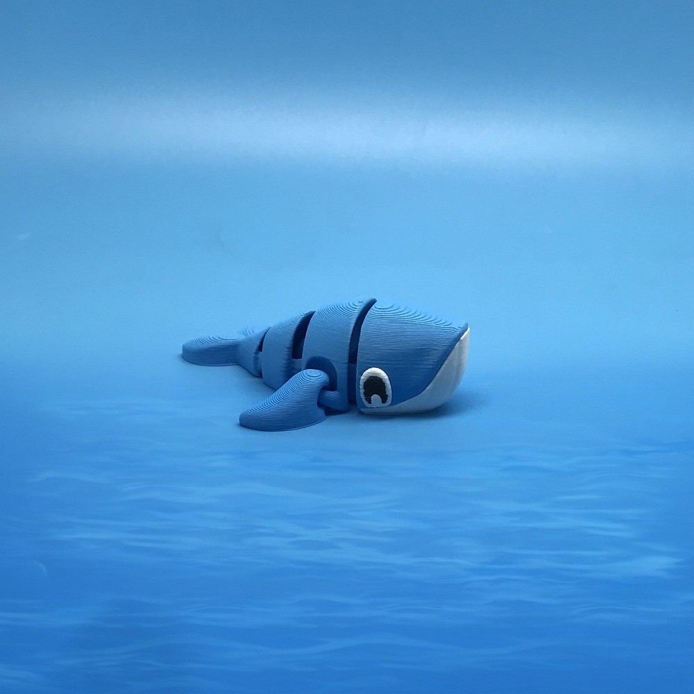 Cute Mini Movable Joint Pengui - Aquarium Marine Blue avis et prix
