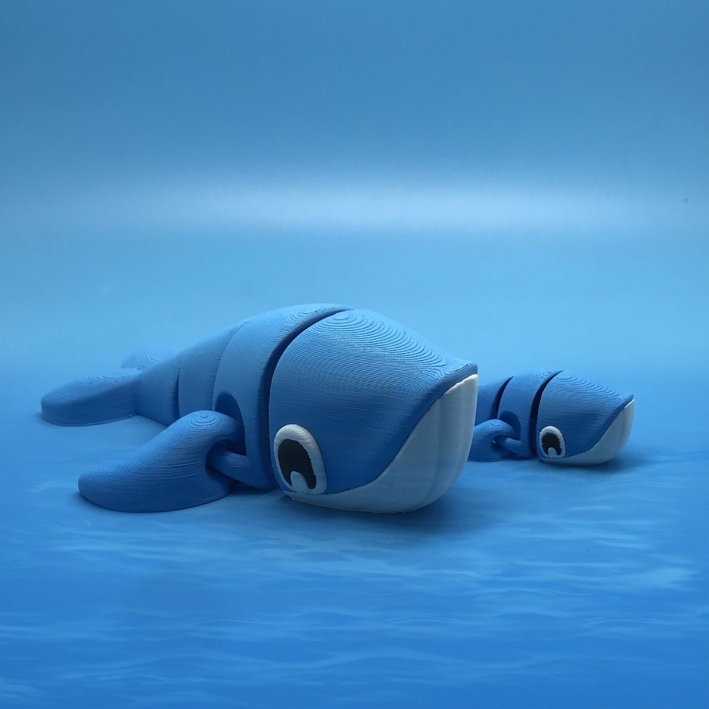 Cute Mini Movable Joint Pengui - Aquarium Marine Blue avis et prix
