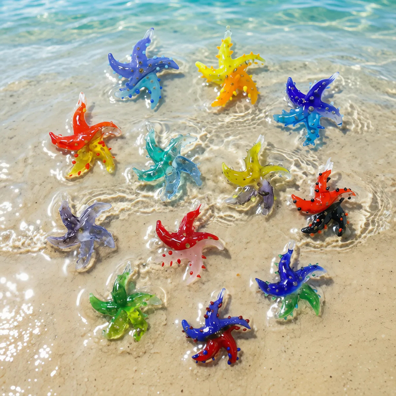 Mini Glass Starfish Pendant Co - Marine Aquarium Mini avis et prix