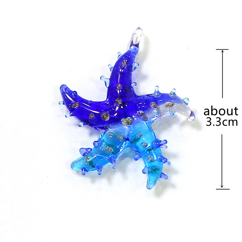 Mini Glass Starfish Pendant Co - Marine Aquarium Mini avis et prix