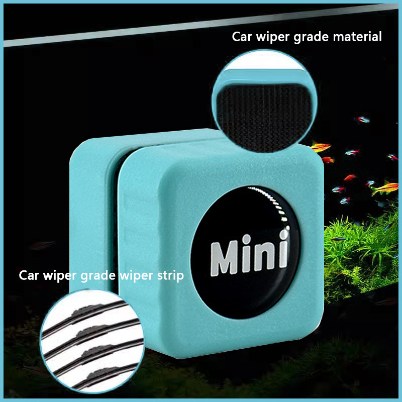 1PC Mini Aquarium Glass Cleane - Marine Aquarium Glass Cleaner avis et prix