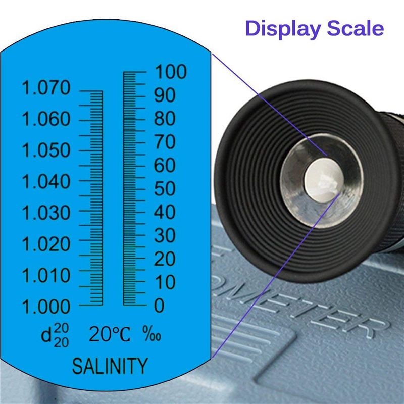 2X Salinity Refractometer For  - Marine Aquarium Temperature avis et prix