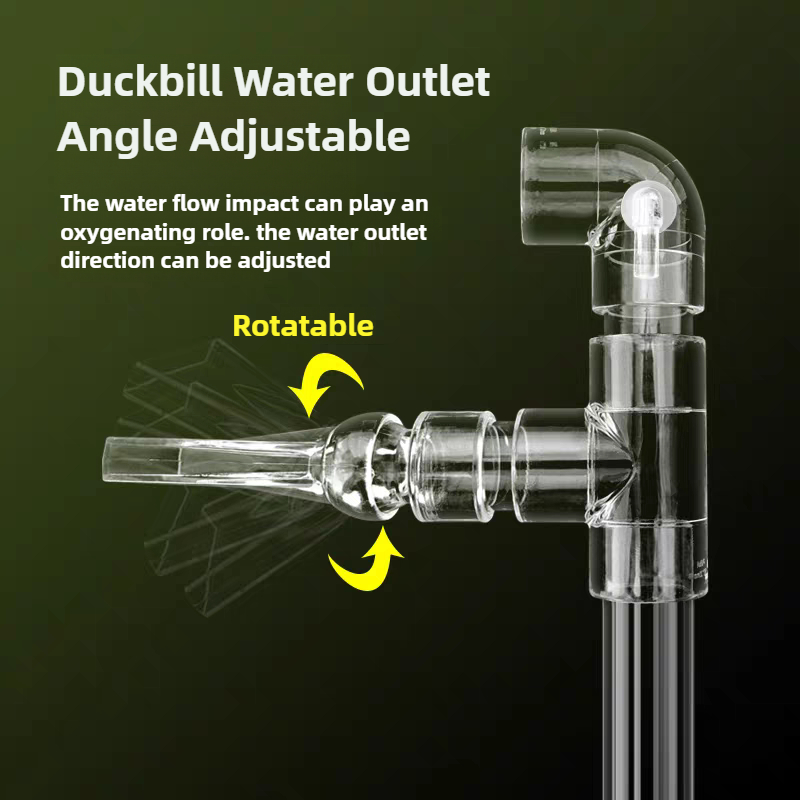 Acrylic Fish Tank Duckbill Noz - Marine Aquarium Return Pump avis et prix