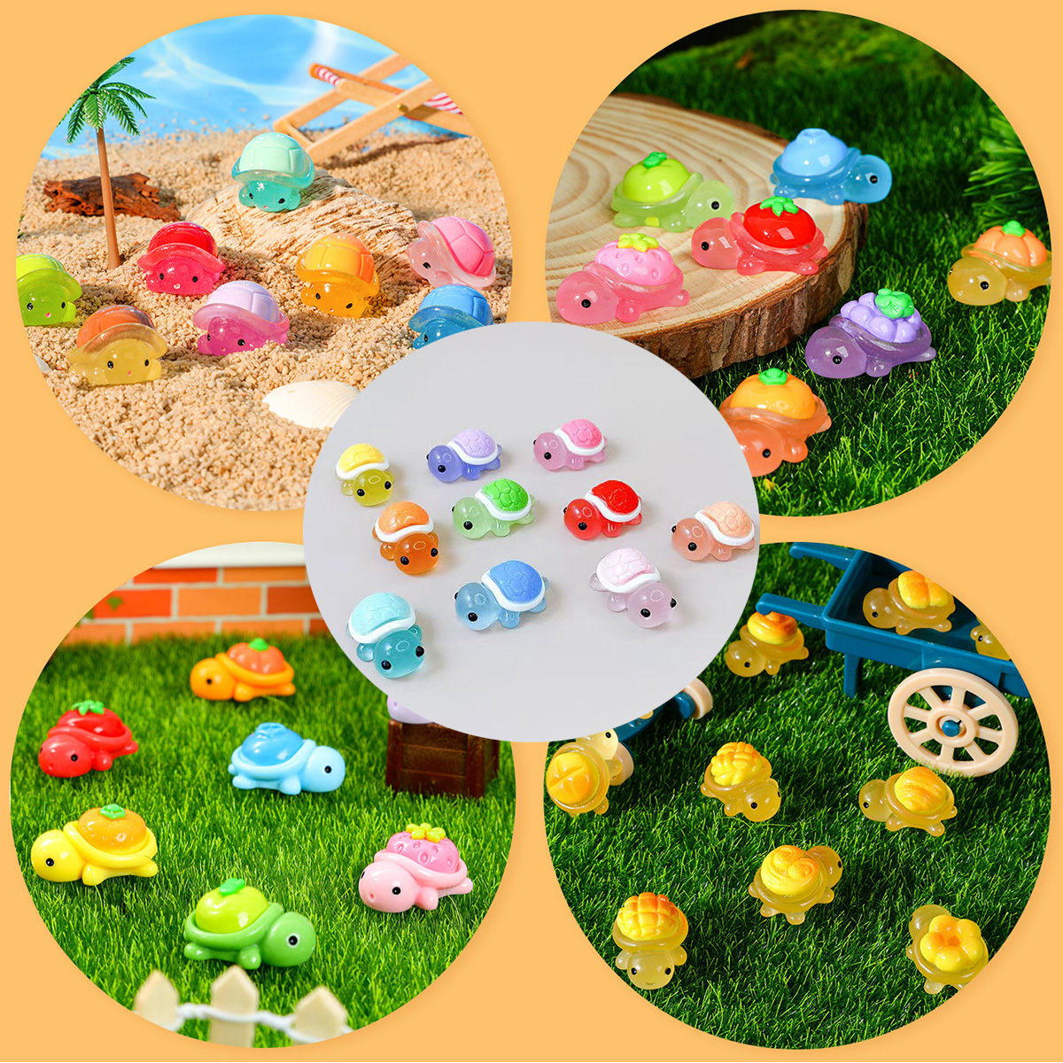 Mini Ocean Resin Turtle Animal - Marine Aquarium Aquascape avis et prix