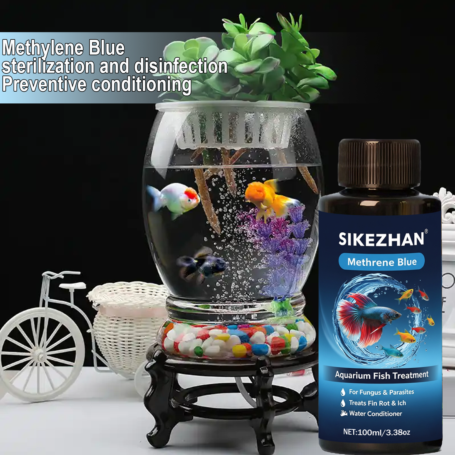 Methylene Blue Solution Aquari - Aquarium Marine Blue avis et prix