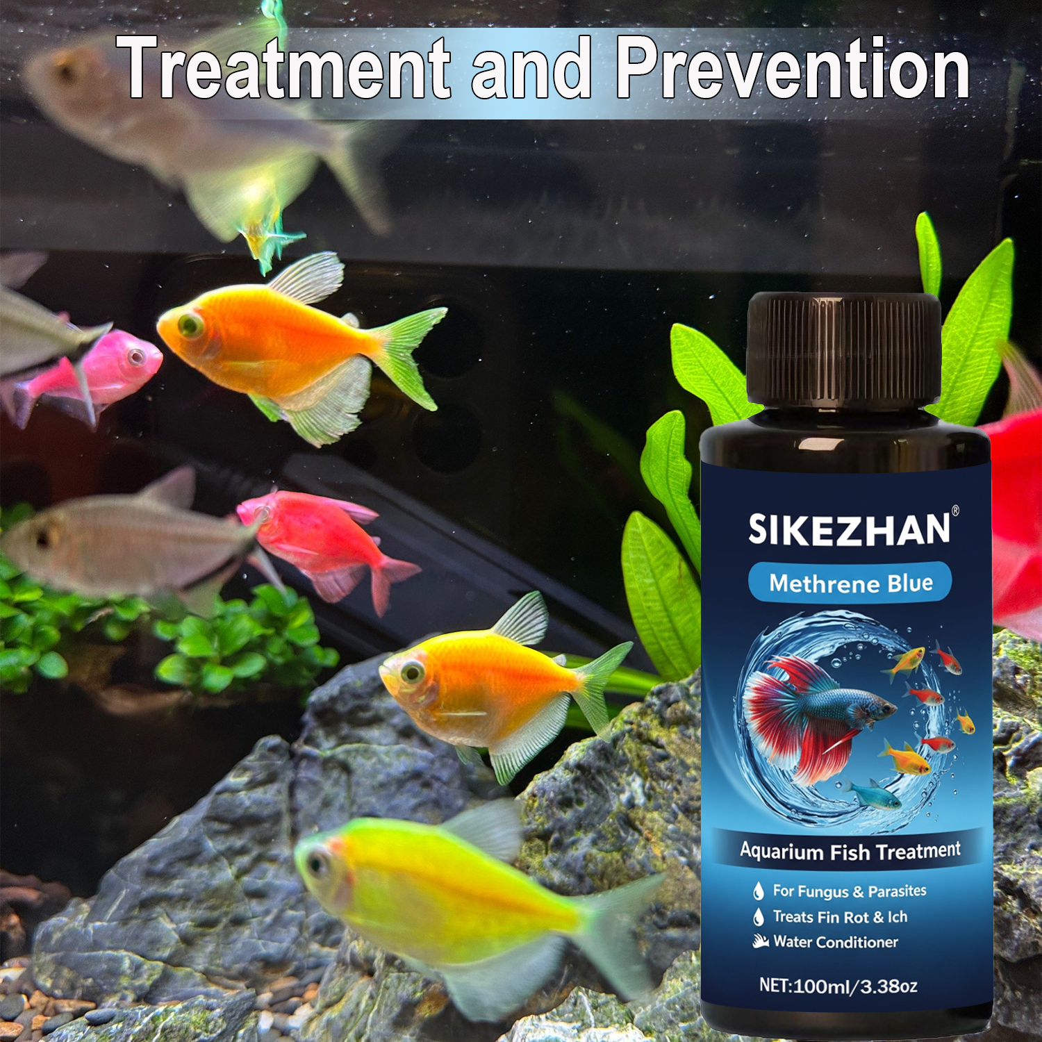 Methylene Blue Solution Aquari - Aquarium Marine Blue avis et prix
