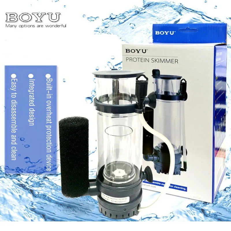 6W/8W BOYU Protein Skimmer Fil - Marine Aquarium Aquascape avis et prix