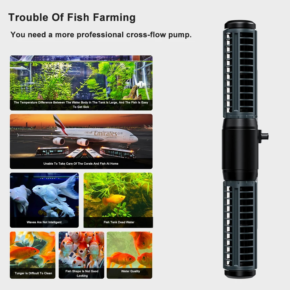 Jebao Jecod New DCW Series Blu - Marine Aquarium Dc Pump avis et prix