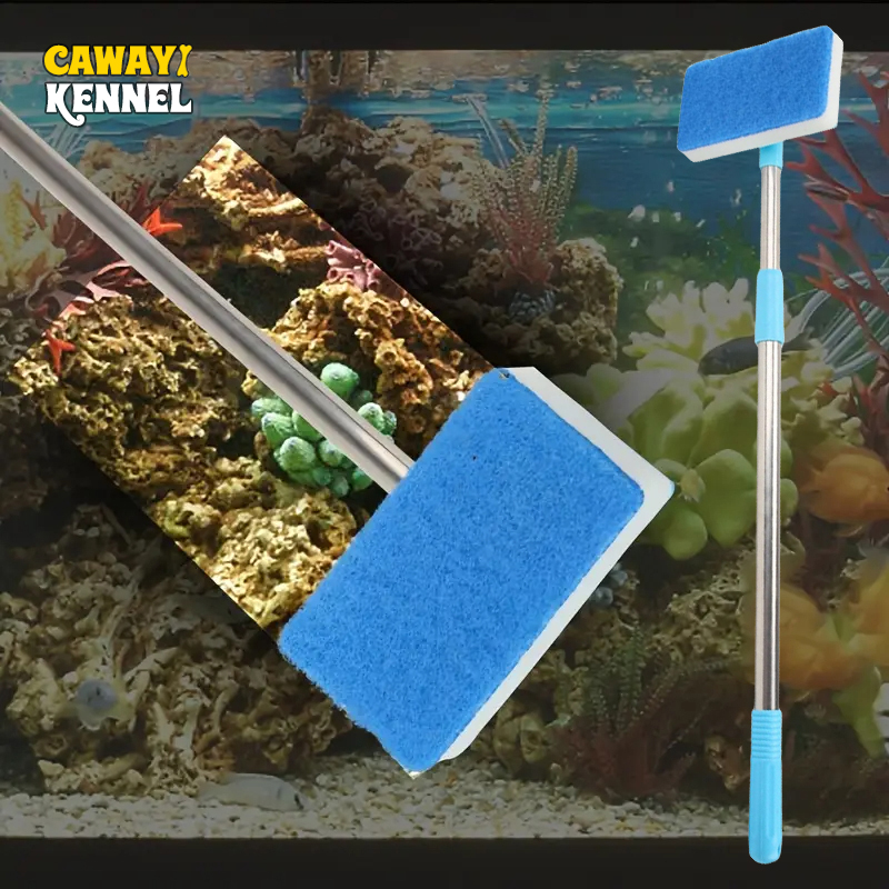 55-95cm Telescopic Handle 180° - Marine Aquarium Glass Cleaner avis et prix