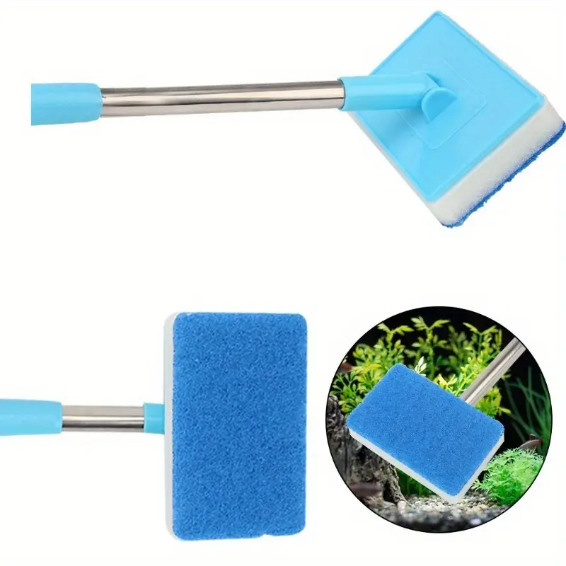 55-95cm Telescopic Handle 180° - Marine Aquarium Glass Cleaner avis et prix