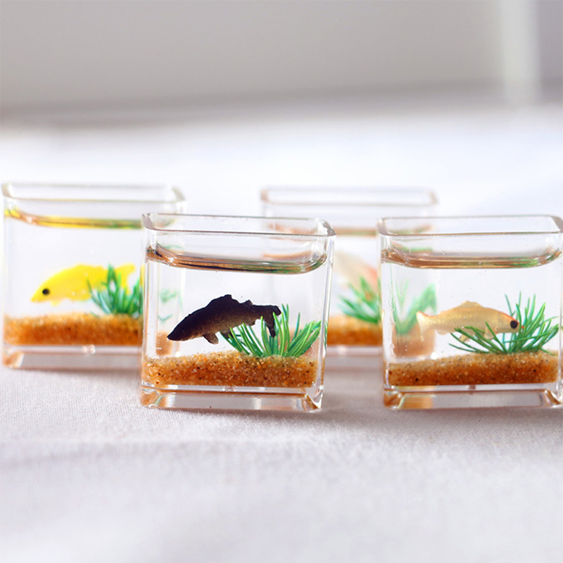 1Pc Mini Fish Tank Random Colo - Marine Aquarium Mini avis et prix