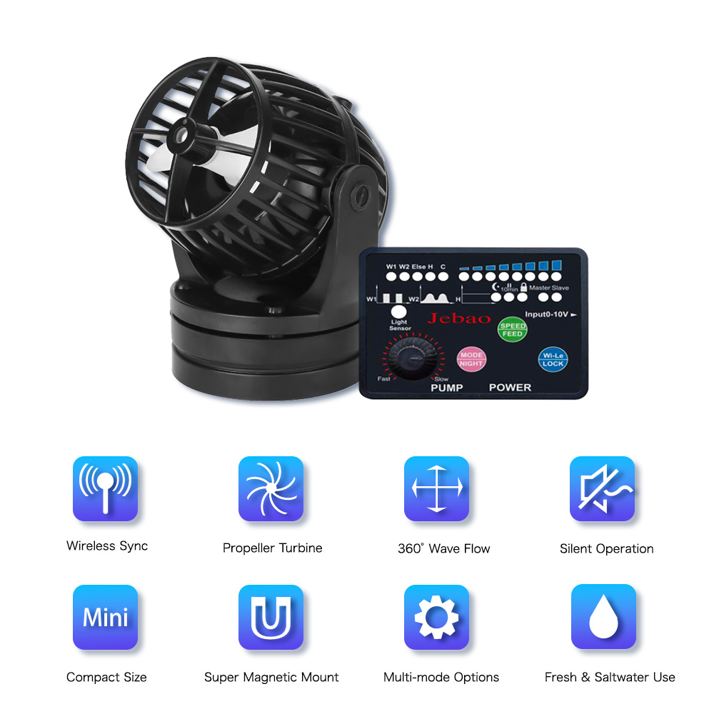 Jebao Jecod SW-2 SW-4 SW-8 SW- - Marine Aquarium Dc Pump avis et prix