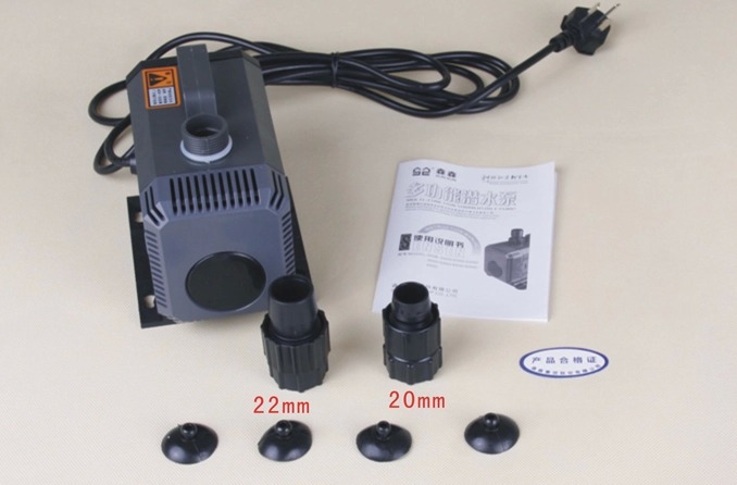 HQB-3000 60W Submersible Water - Aquarium Marine Color avis et prix