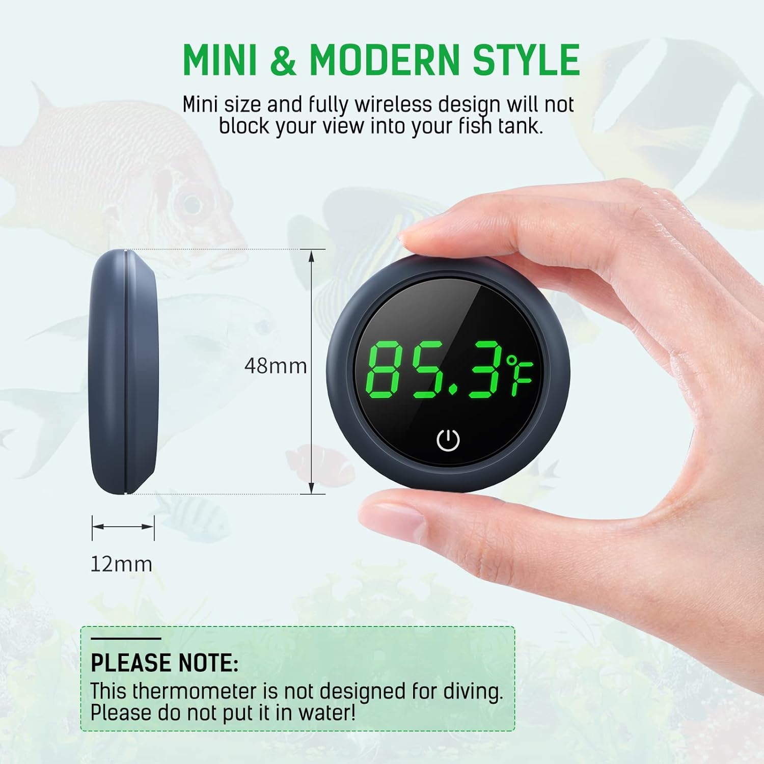 LED Digital Fish Tank Thermome - Marine Aquarium Temperature avis et prix