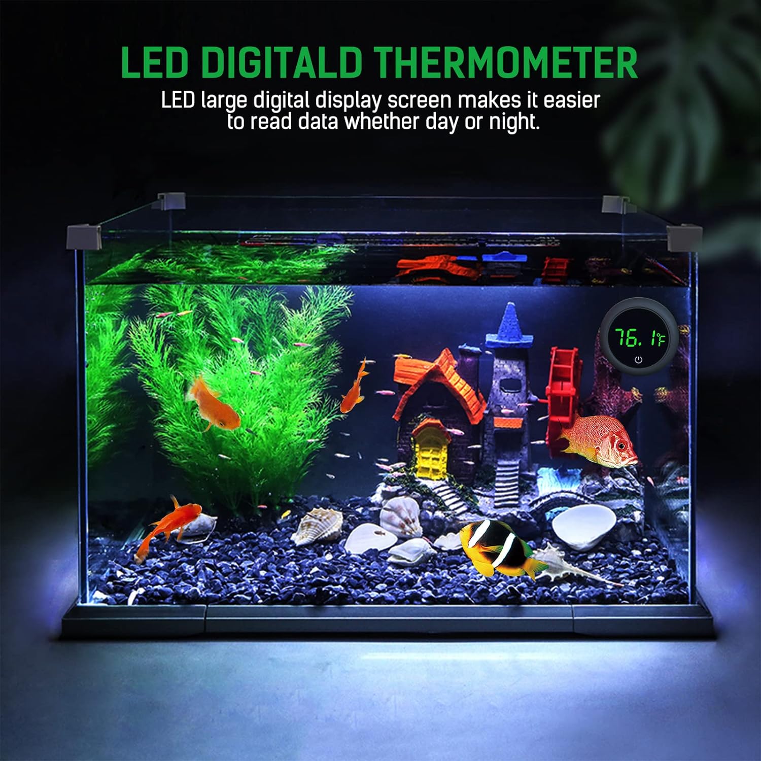 LED Digital Fish Tank Thermome - Marine Aquarium Temperature avis et prix