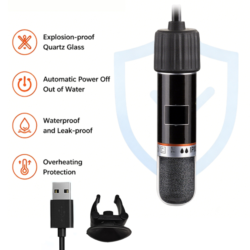 USB Aquarium Fish Tank Submers - Marine Aquarium Temperature avis et prix