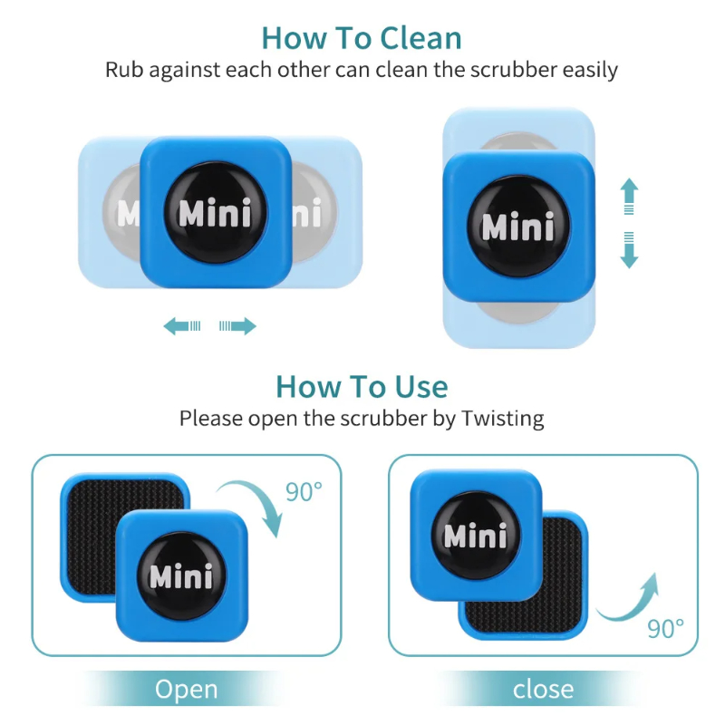 Aquarium Magnetic Brush Glass  - Marine Aquarium Glass Cleaner avis et prix