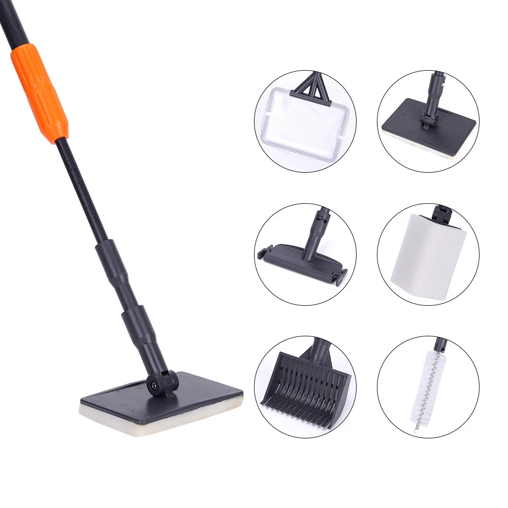 6 in 1 Aquarium Cleaning Tools - Marine Aquarium Glass Cleaner avis et prix