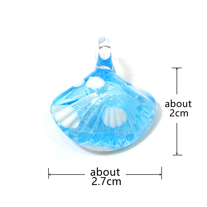 Colorful Mini Sea Shell Charm  - Aquarium Marine Color avis et prix