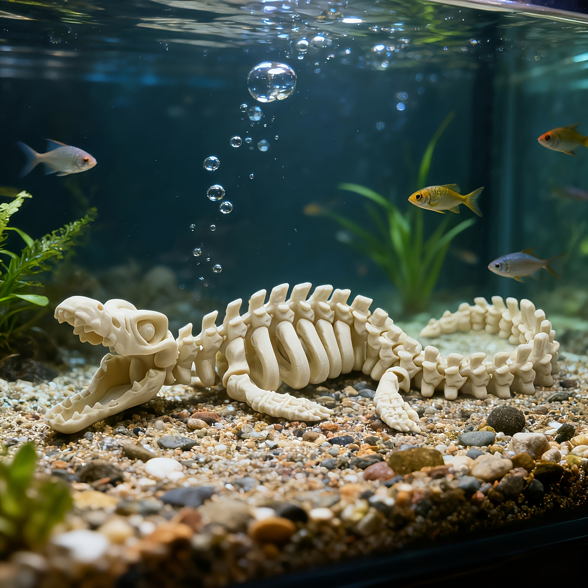 1pc 20/28cm Realistic Mosasaur - Marine Aquarium Used avis et prix