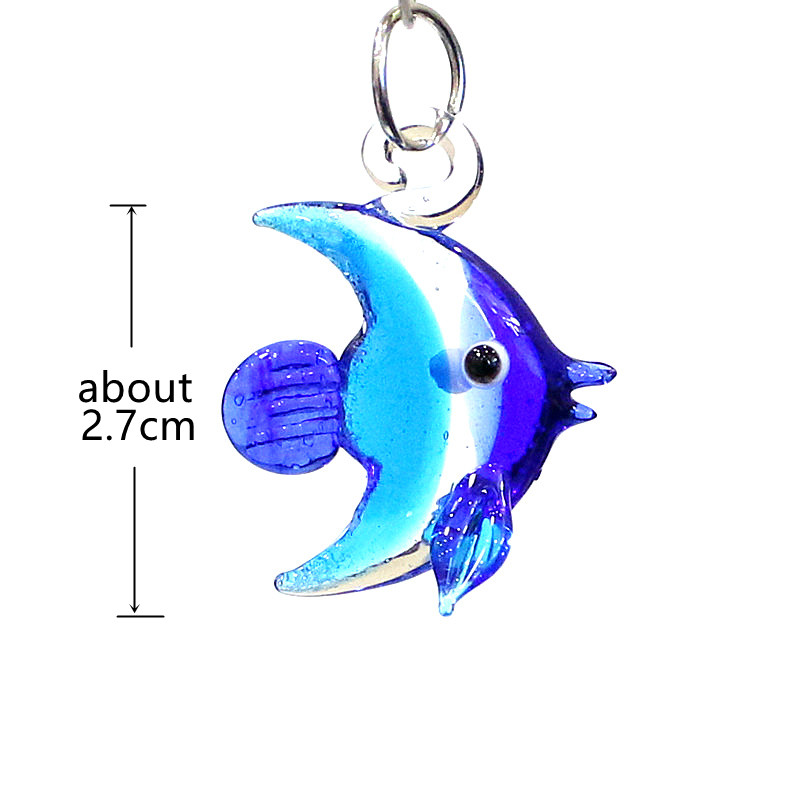 2pcs Mini Fish Glass Pendant C - Marine Aquarium Mini avis et prix