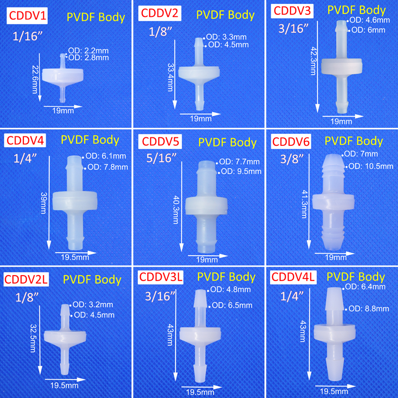 4/6/8/10mm check valve one way - Marine Aquarium Return Pump avis et prix