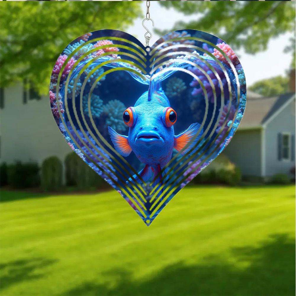 2D Flat, 1pc Bohemian Blue Man - Aquarium Marine Blue avis et prix