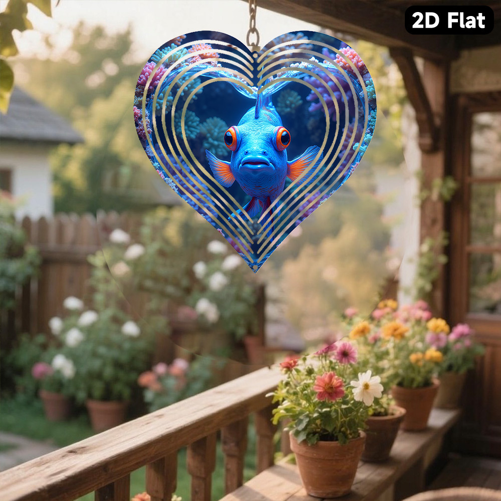 2D Flat, 1pc Bohemian Blue Man - Aquarium Marine Blue avis et prix